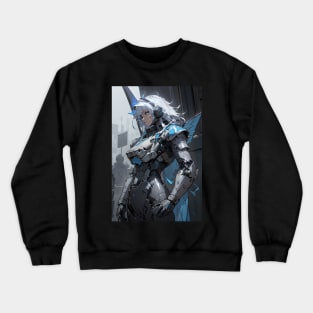 mechanical girl Crewneck Sweatshirt